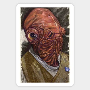 Impressionist Ackbar Magnet